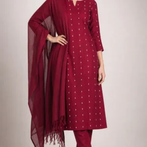 Aline top , bottom, dupatta set